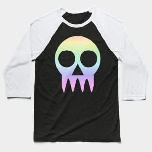 SKULL IN COLORS Baseball T-Shirt